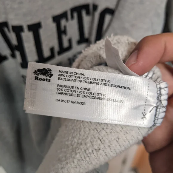Roots Crewneck Loose Fit Sweatshirt L - Picture 4 of 5